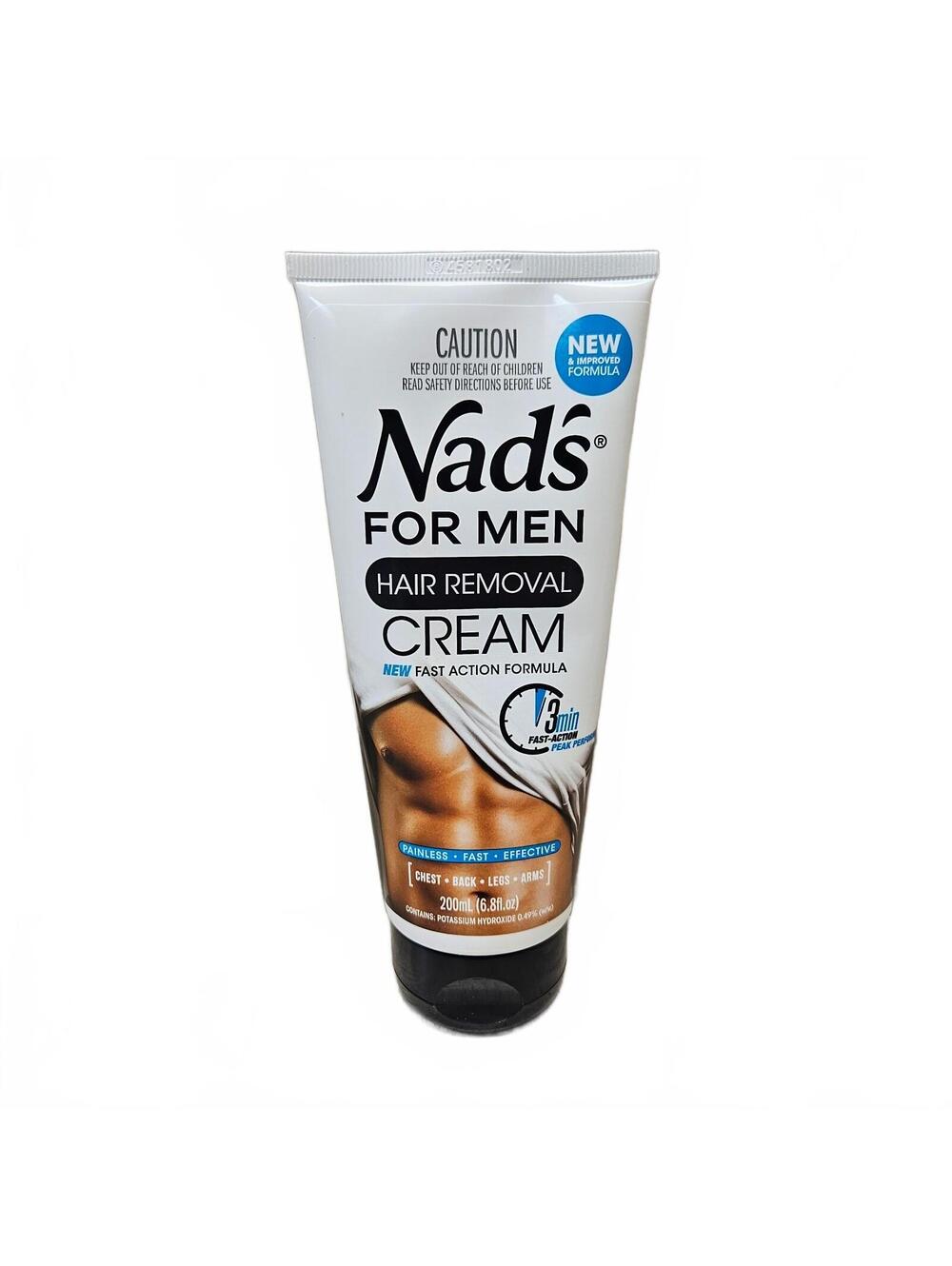 NewvNad's For Men Hair Removal Cream 200ml - Fast Action Formula